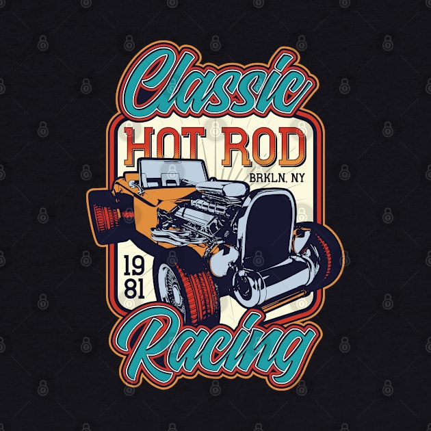 Classic Hot Rod Racing Brooklyn 1981 by Verboten